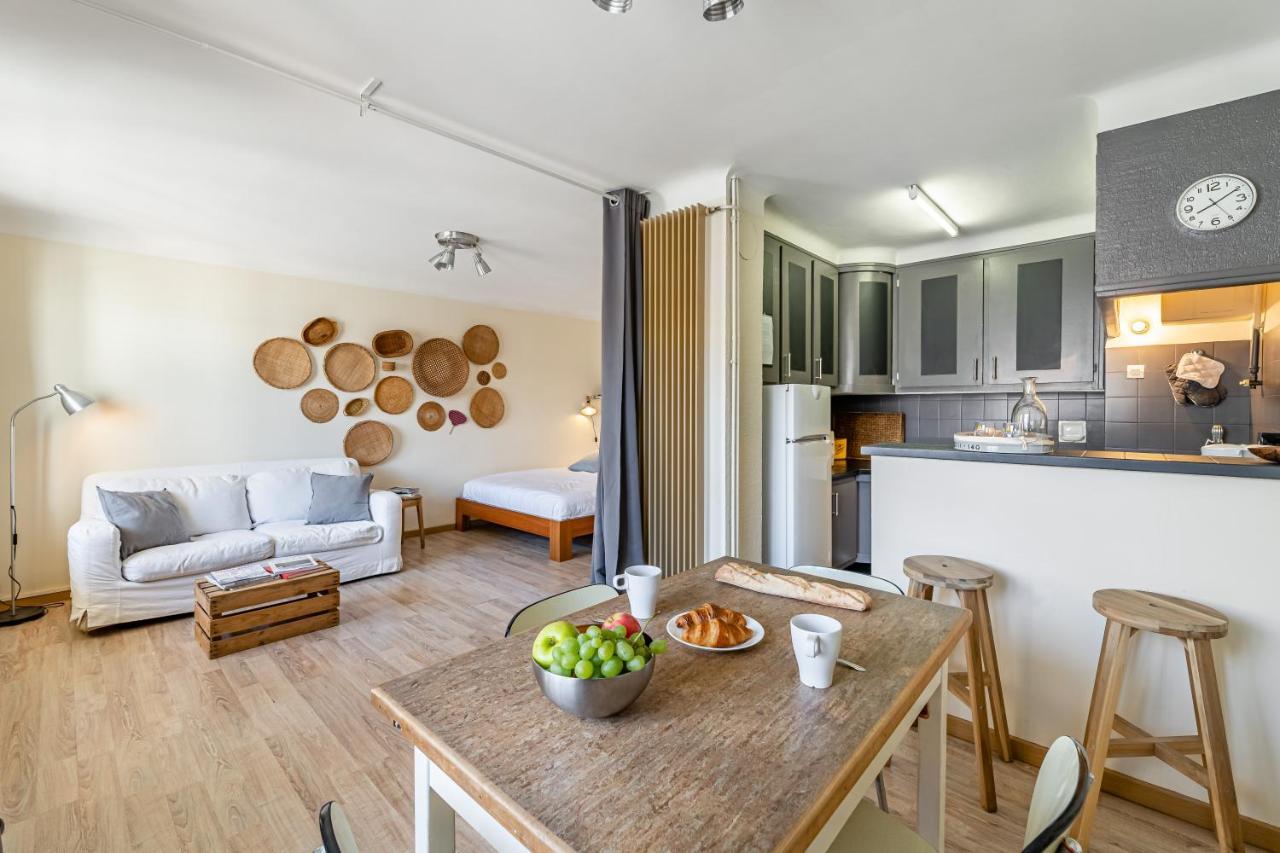 Studio Avec Balcon, Plage A 50M, Proche Vieux Port Marseille Kültér fotó