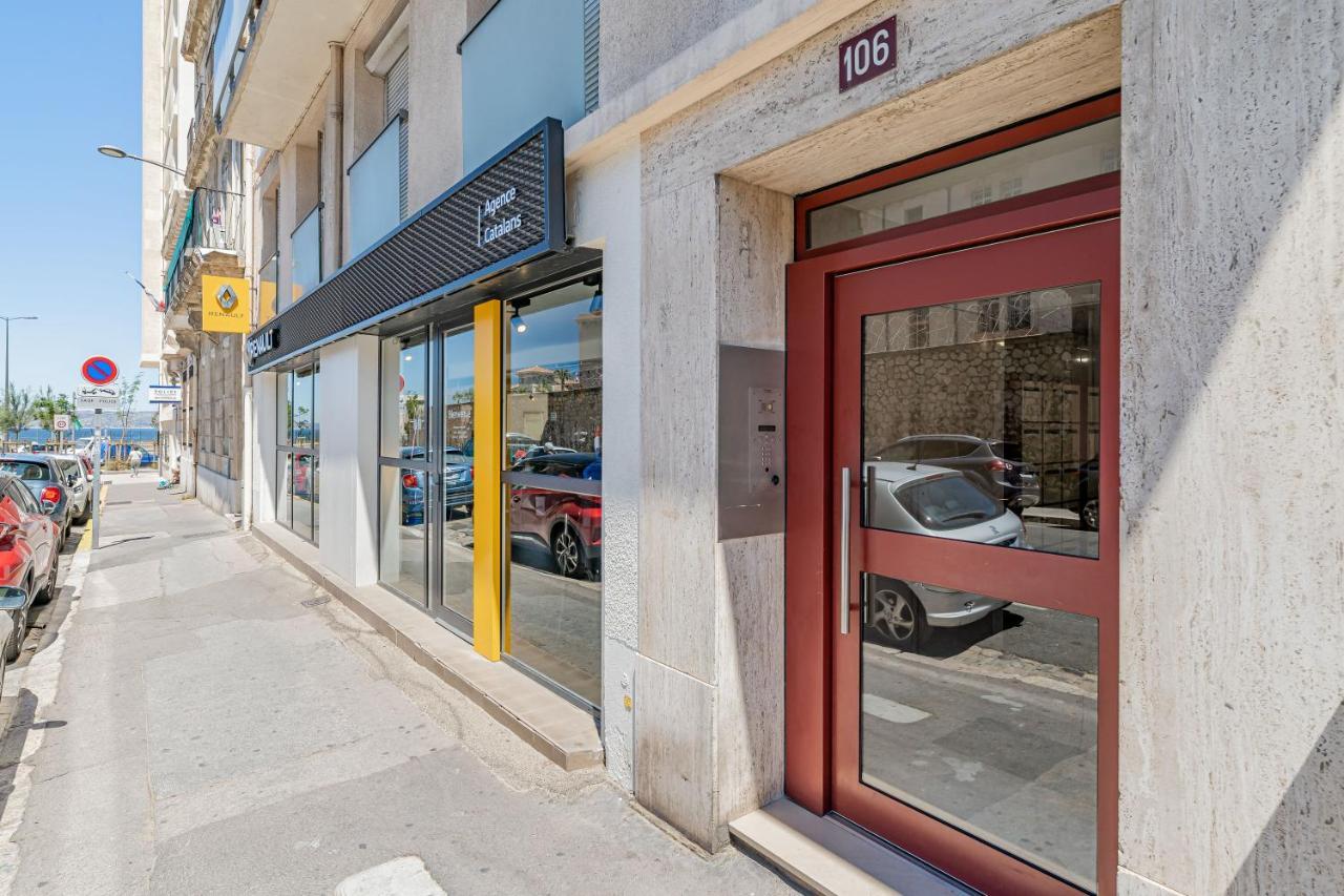 Studio Avec Balcon, Plage A 50M, Proche Vieux Port Marseille Kültér fotó